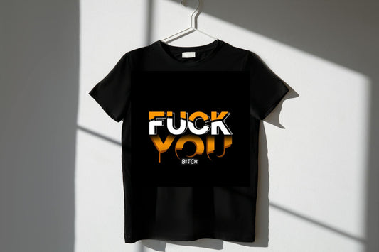 Fuck You T-Shirts ( Black )