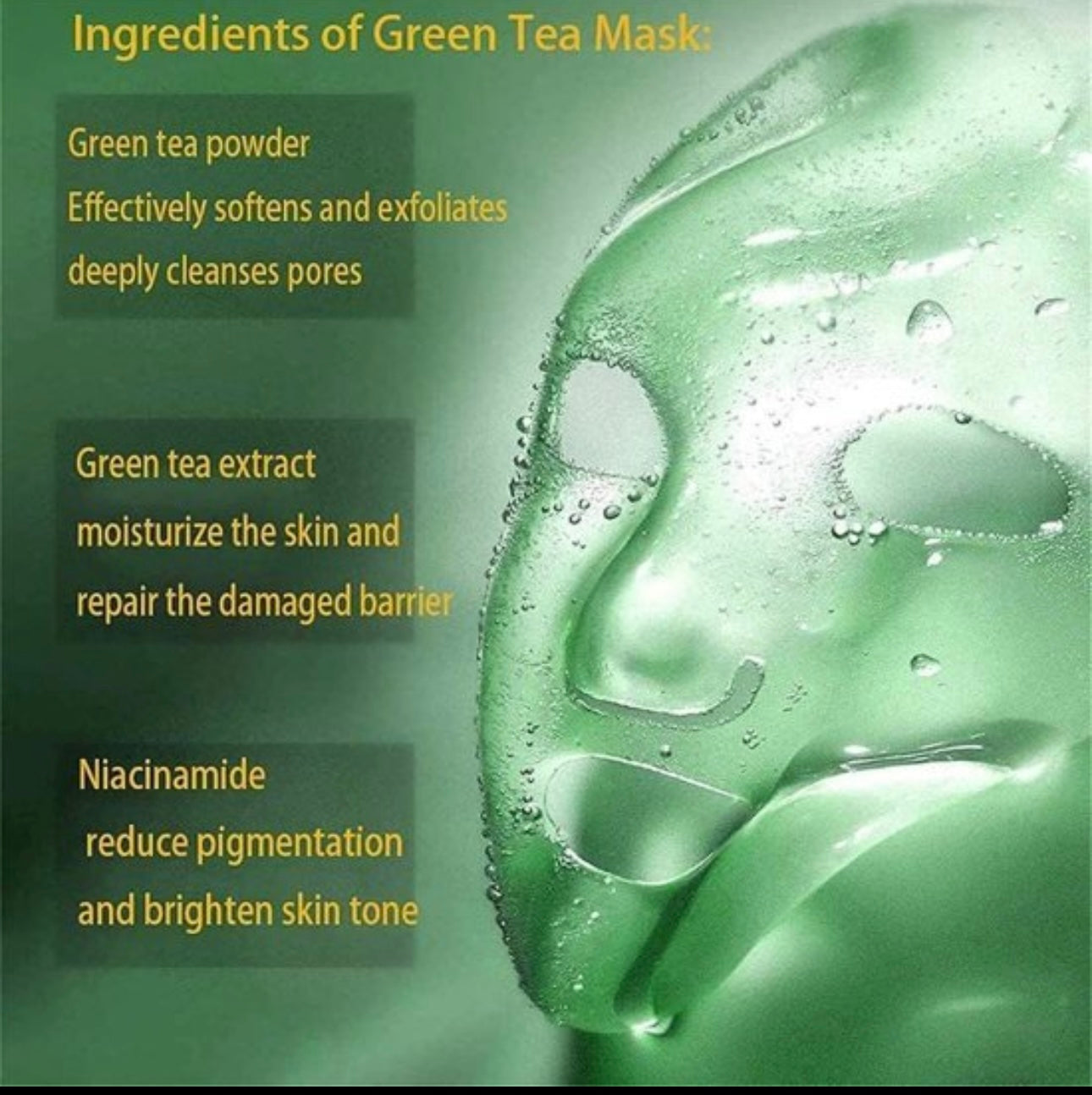 Green Mask Stick