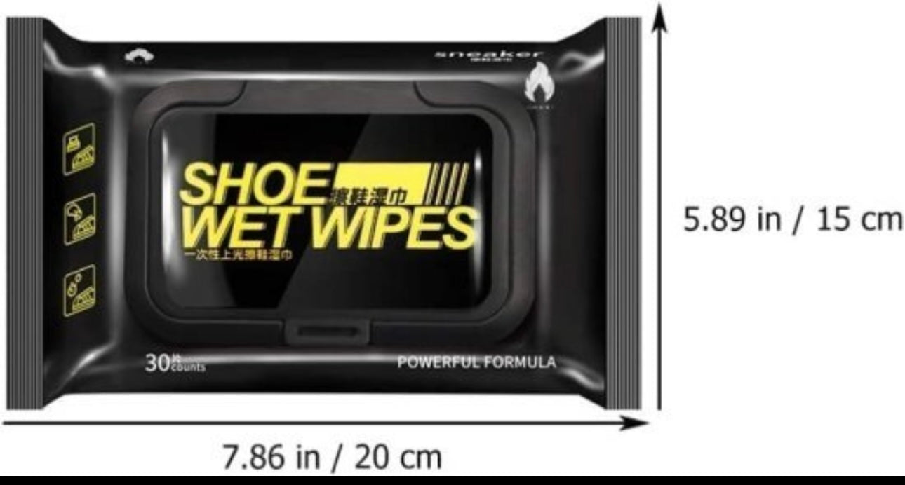 Shoe Wipes Shoe Cleaner 80 Wipes