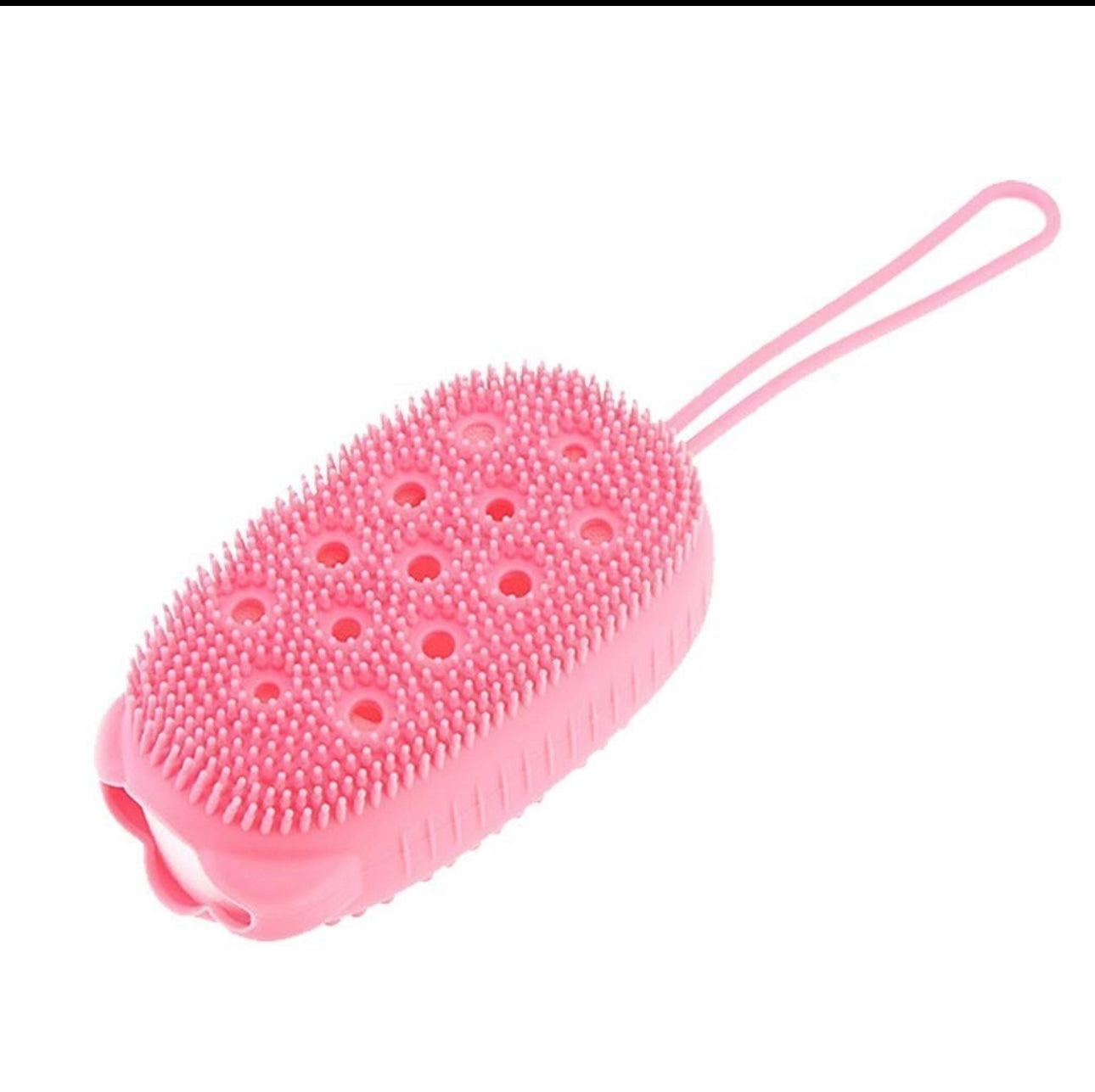 Bath Brush Silicone Body Scrubber Brush