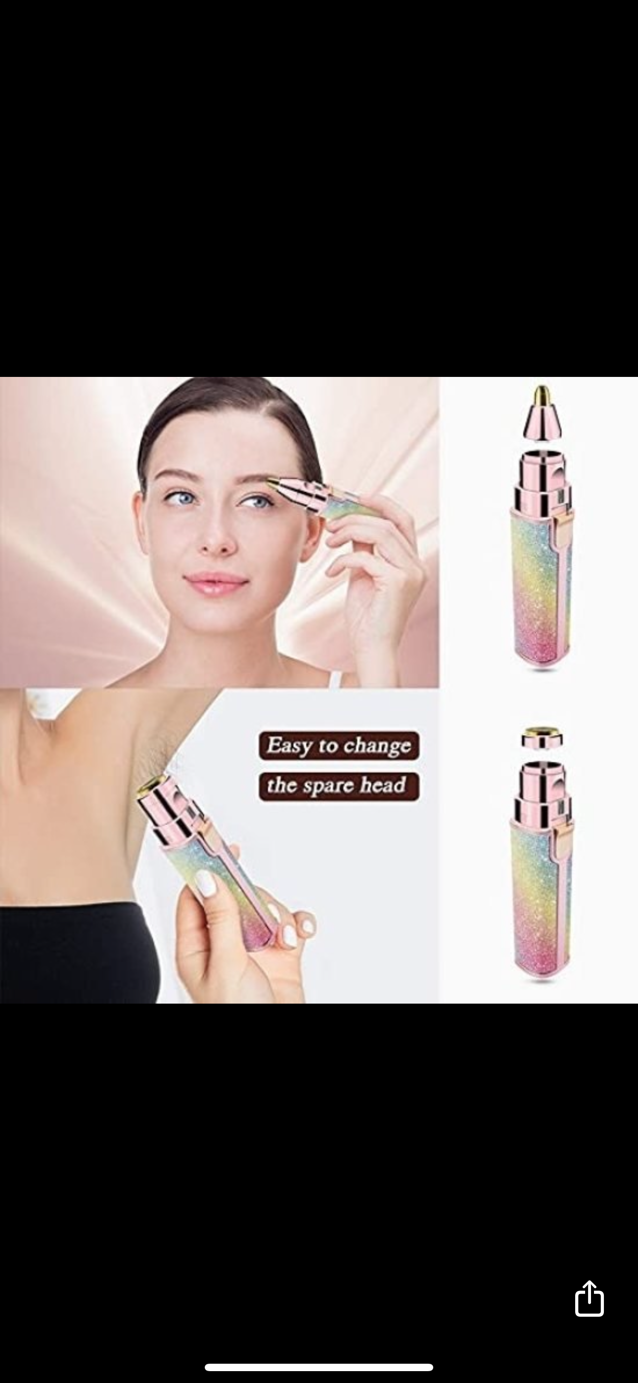 Rainbow Flawless Eyebrow Trimmer