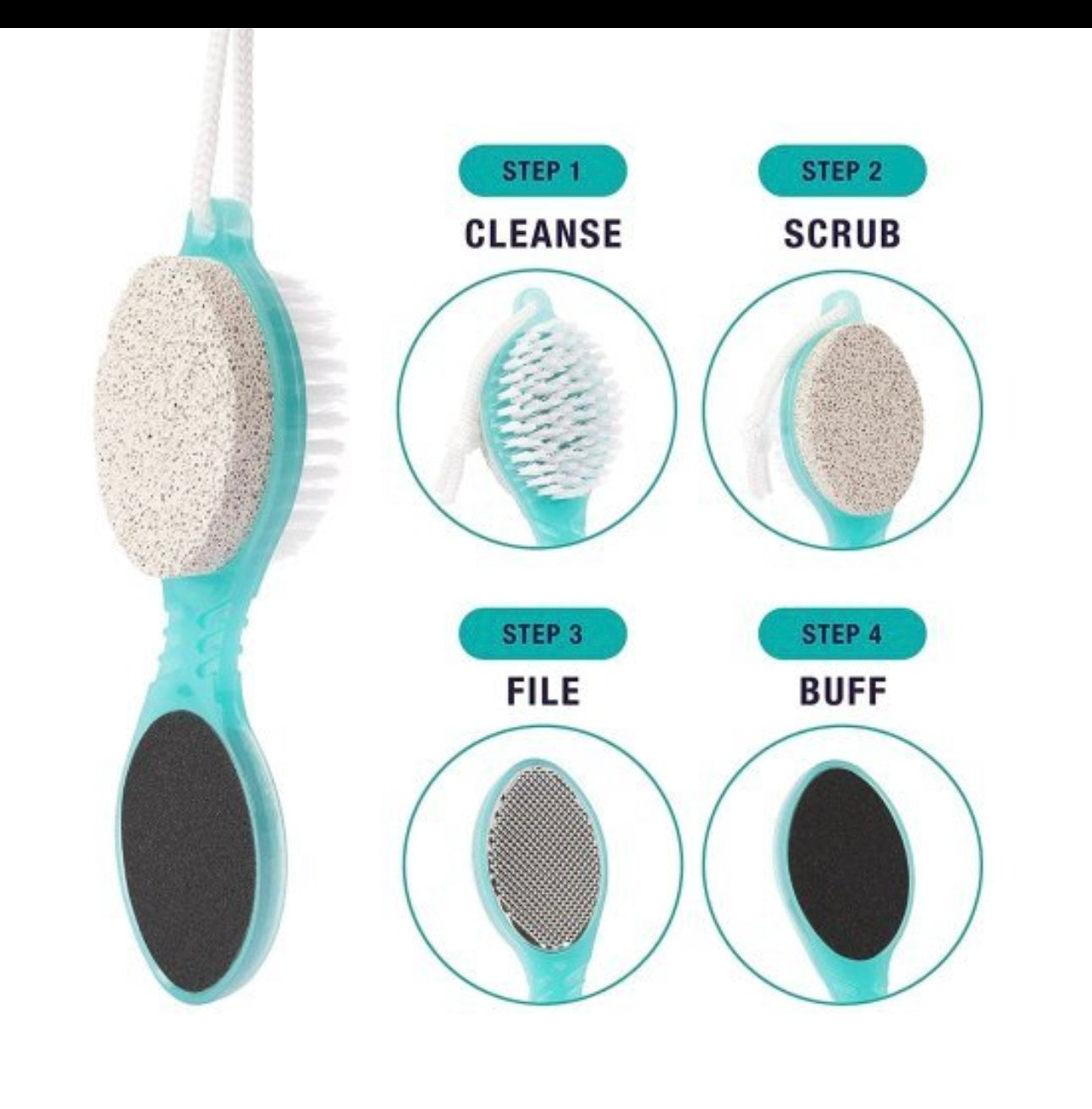 4 in 1 Pedicure Brush