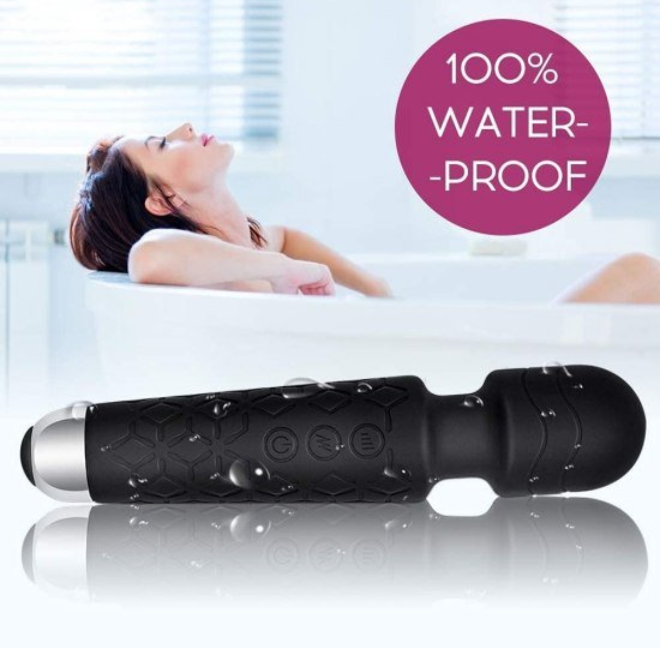 Personal Body Massager Waterproof USB Rechargeable