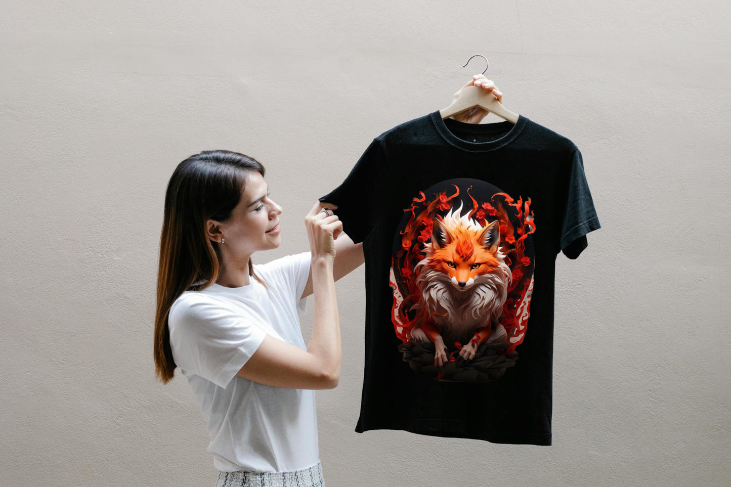 Color full Trending t-Shirts Wolf