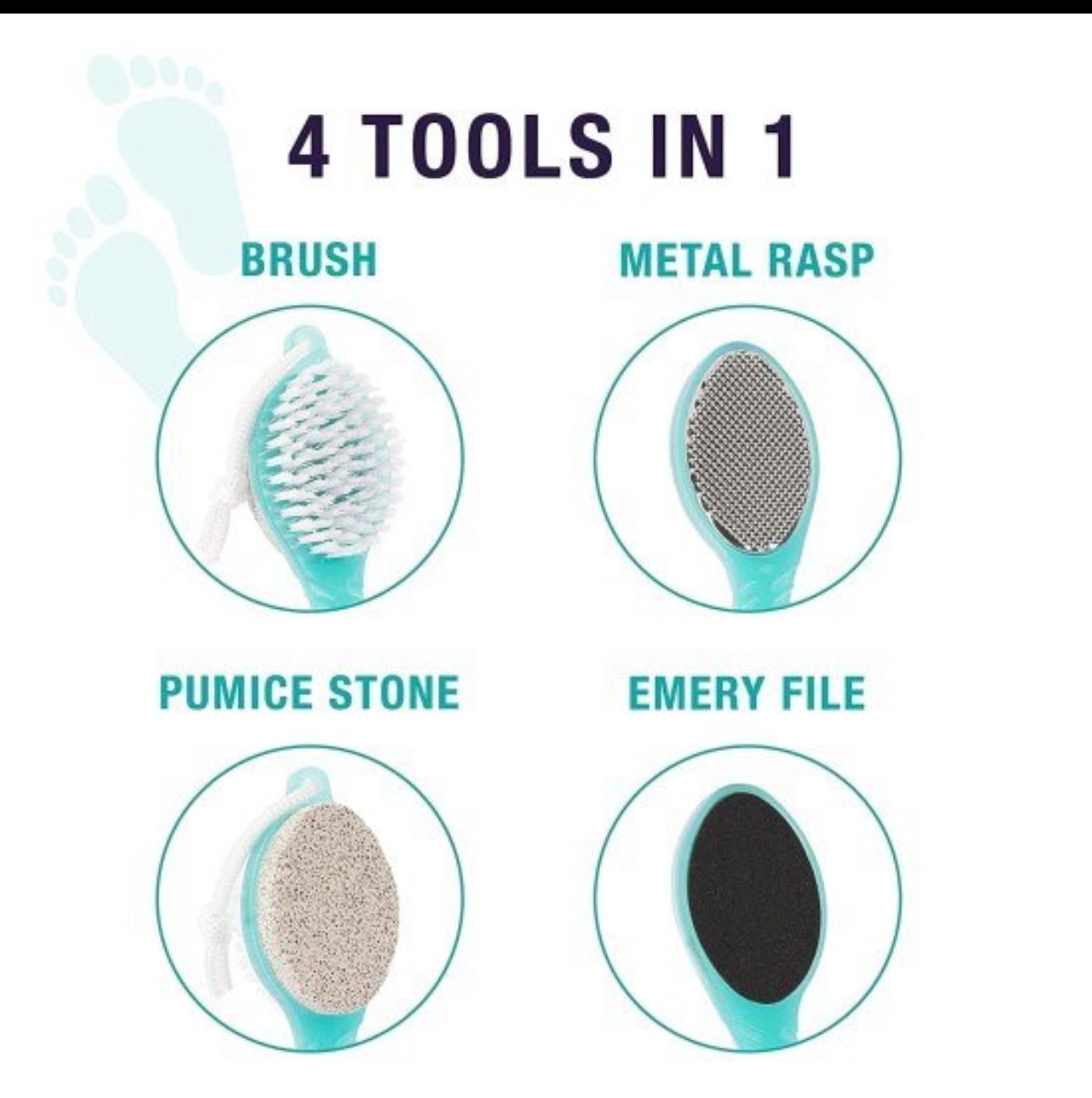 4 in 1 Pedicure Brush