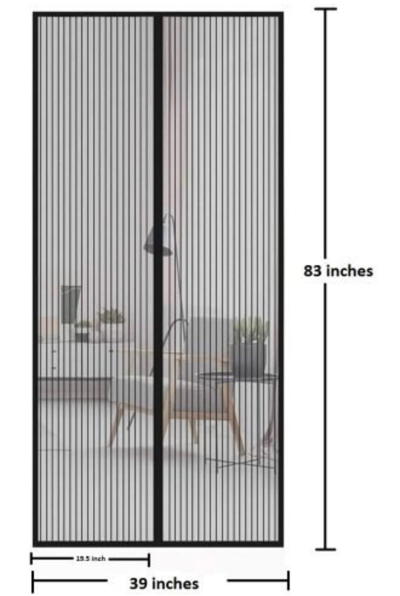 Magic Mesh Magnetic Mosquito Screen Door Net