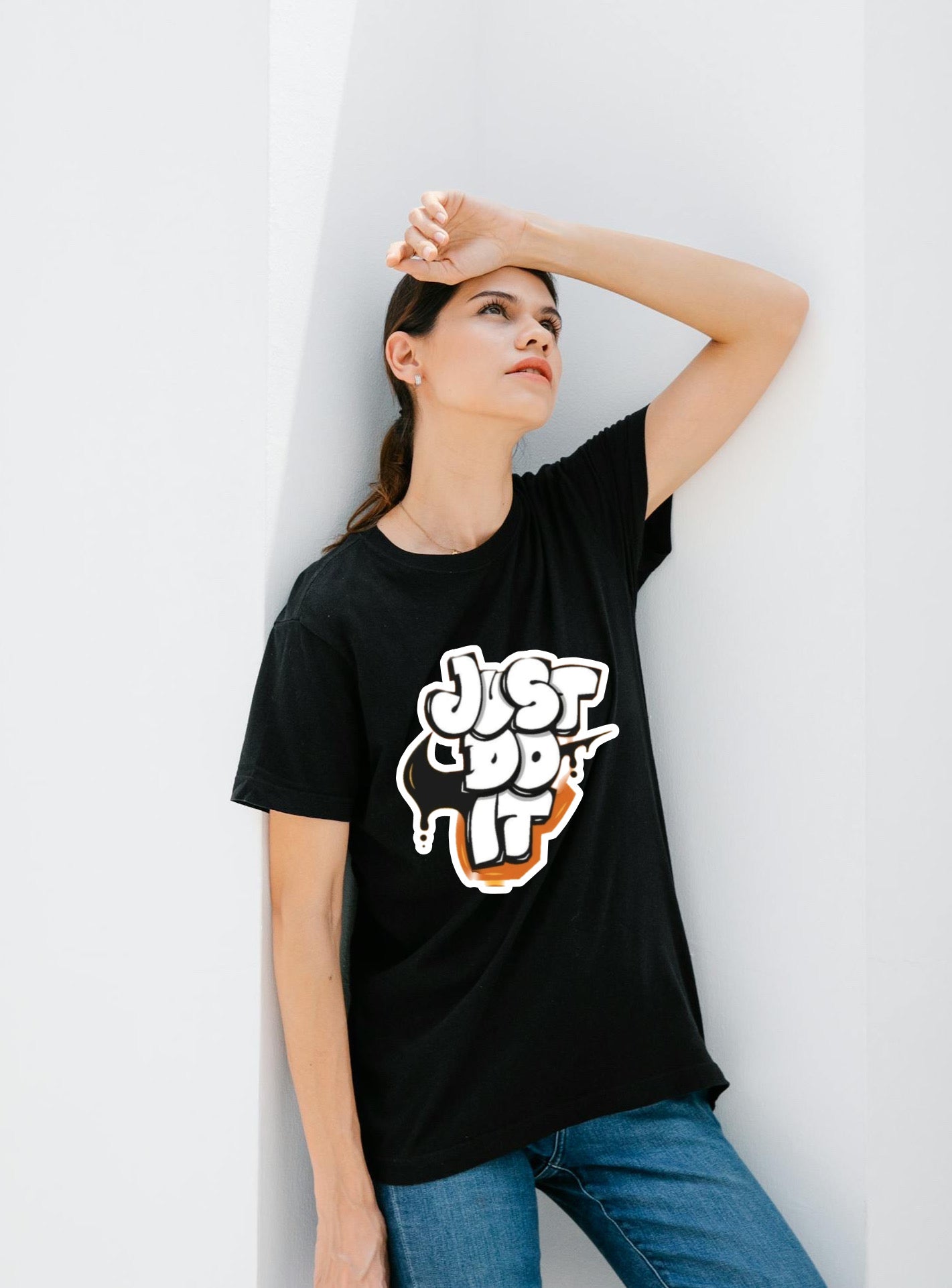 ( Black )Just Do It  T-Shirts Trend