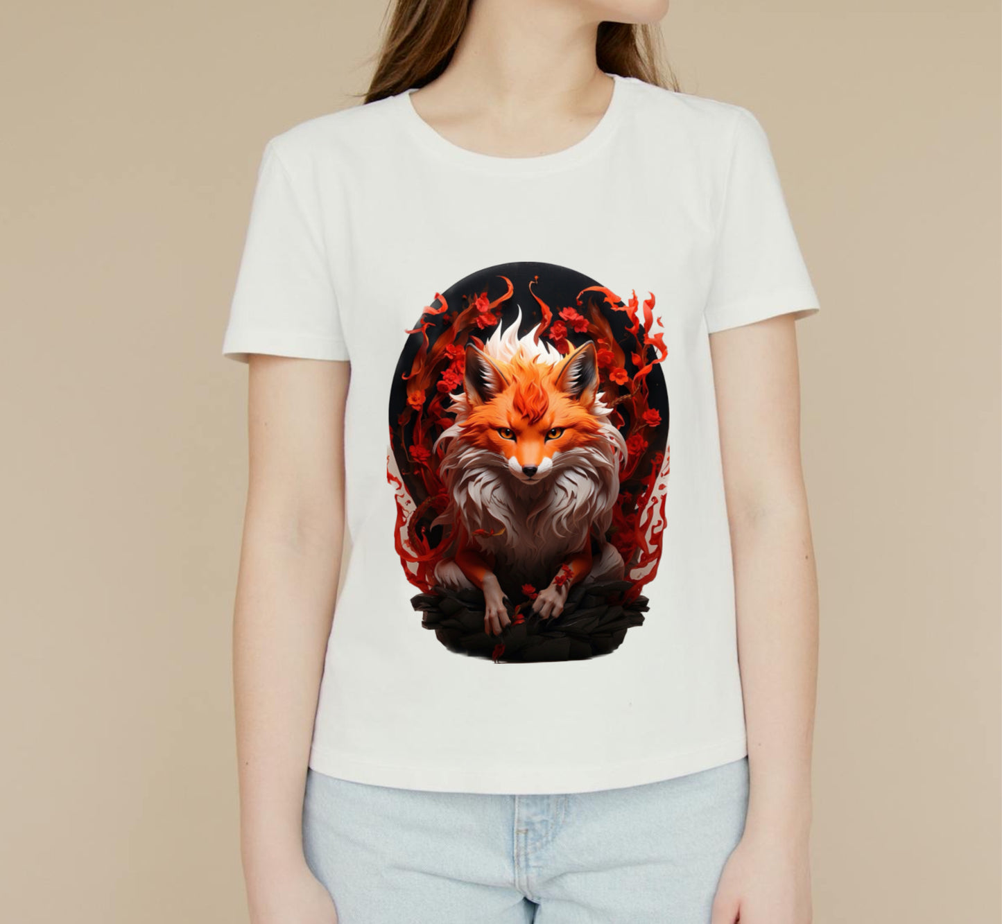 Color full Trending t-Shirts Wolf