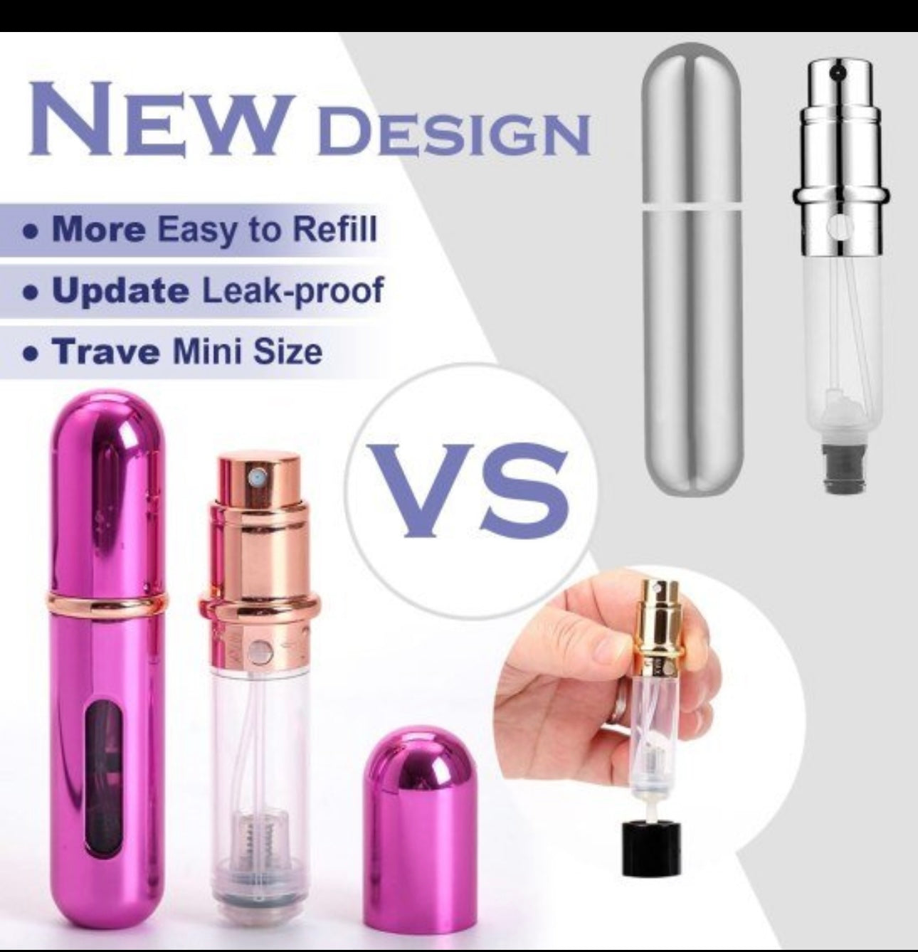 5 ML Mini Perfume Spray Bottle