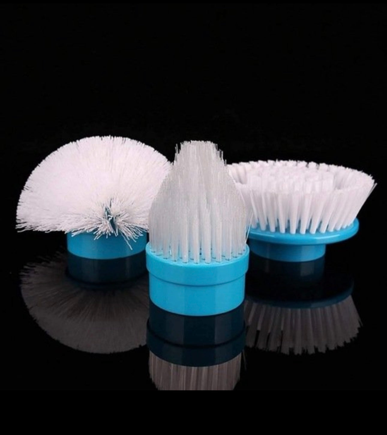 Spin Scrubber With 3 Replaceable Brush