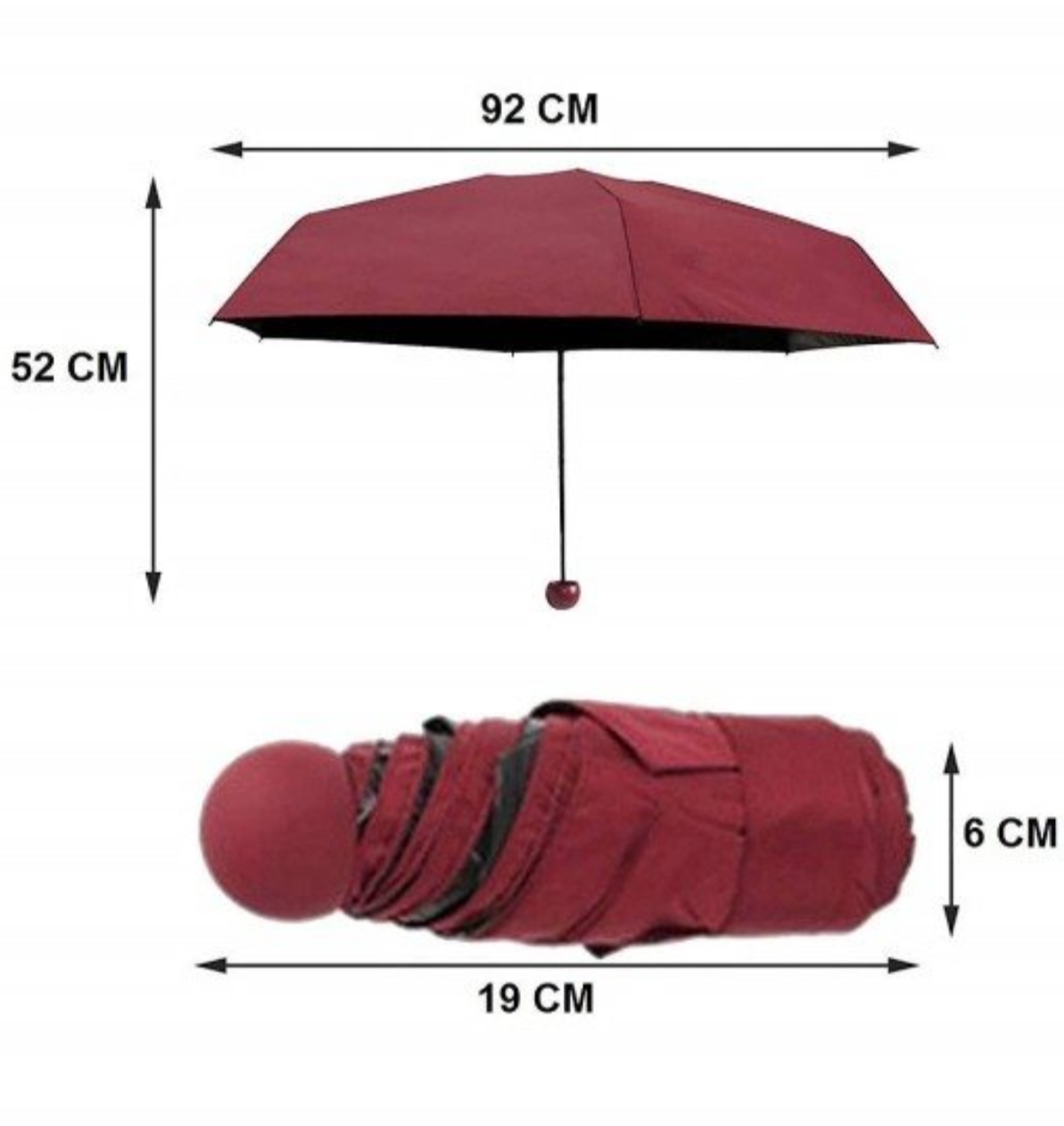 Fordable Mini Capsule Umbrella