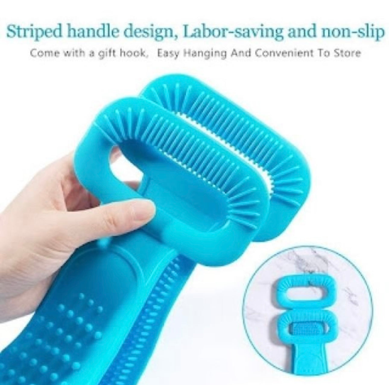 Silicon Body Scrubber Bath Belt