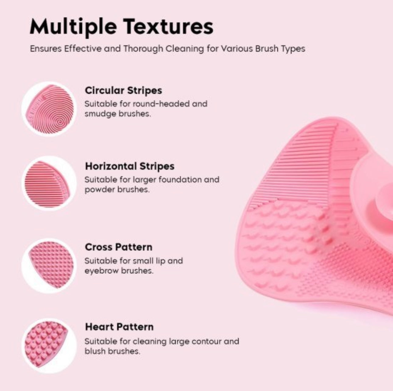 Makeup Brush Cleaner Pad Silicon