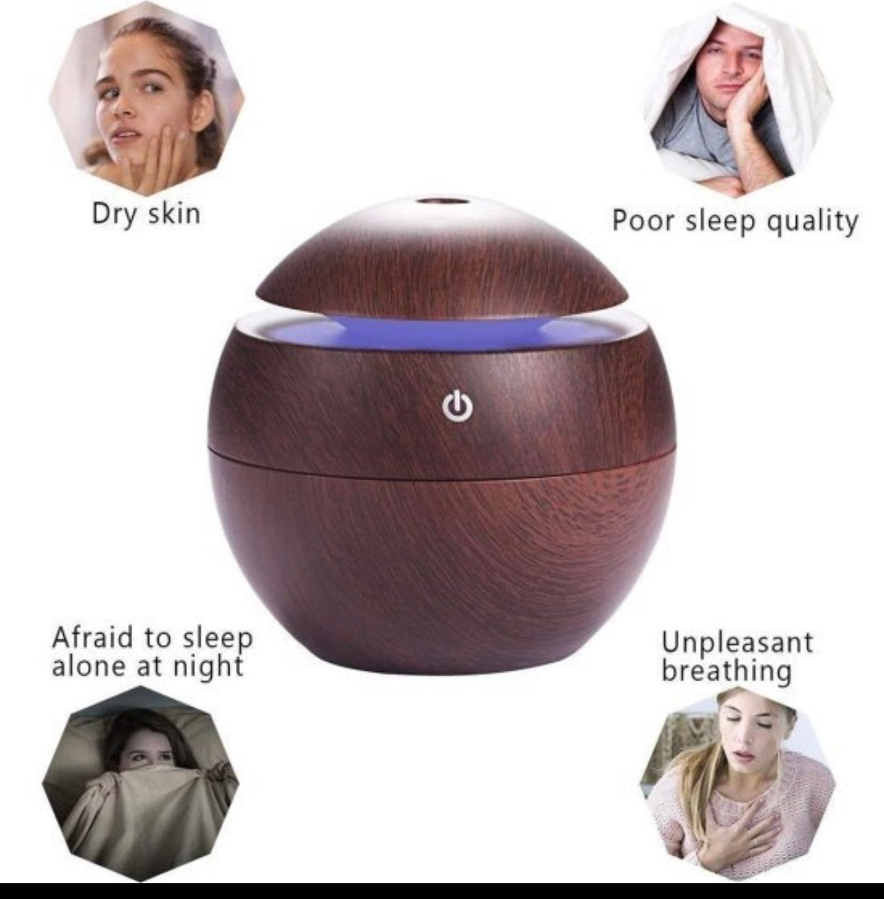 Wooden Humidifier Diffuser