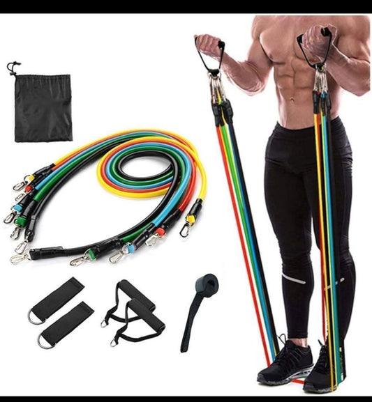 Power Resistance Band Set Exercise