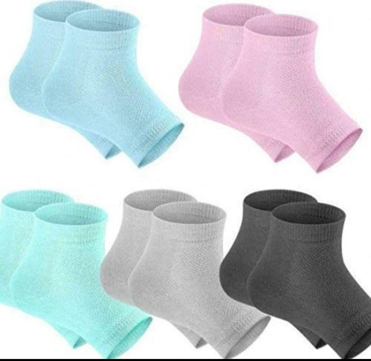 Ankle Gel Socks Half Heel