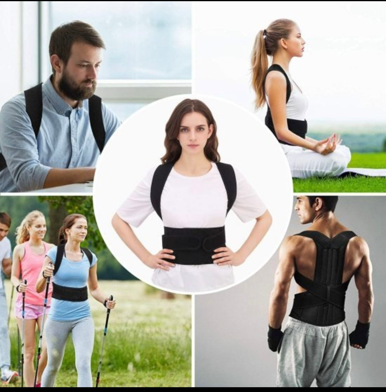 Heavy Back Support Posture Belt For Pain Relief