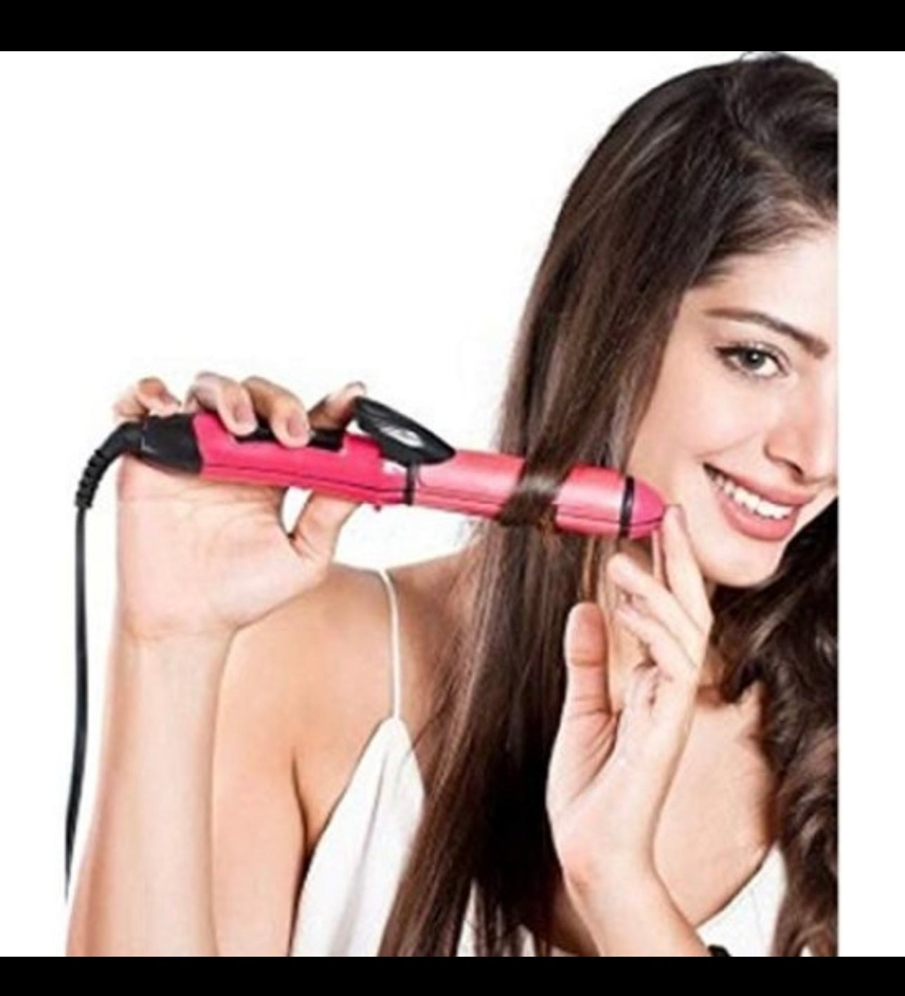 2 in 1 Hair Straightener And Curler