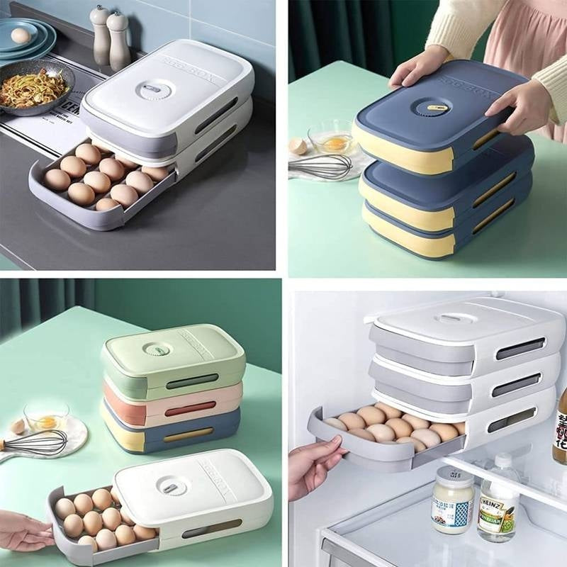 Egg Storage Drawer Box