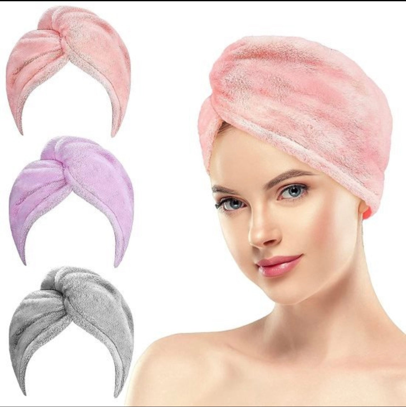 Hair Wrap Bath Towel