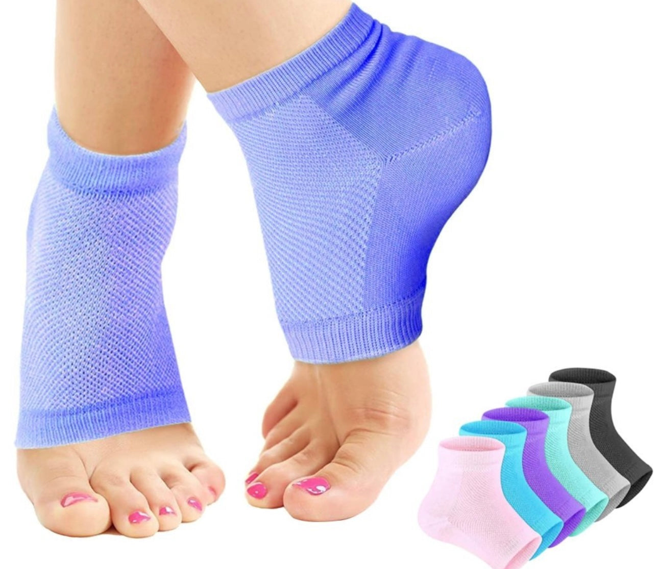 Ankle Gel Socks Half Heel