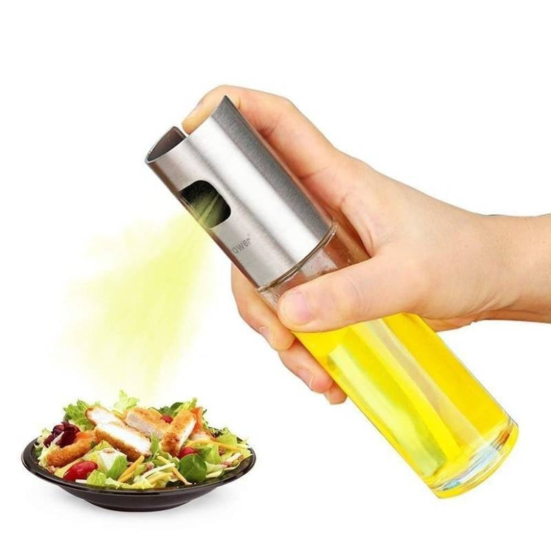 Glass Oil Spray Bottle Dispenser