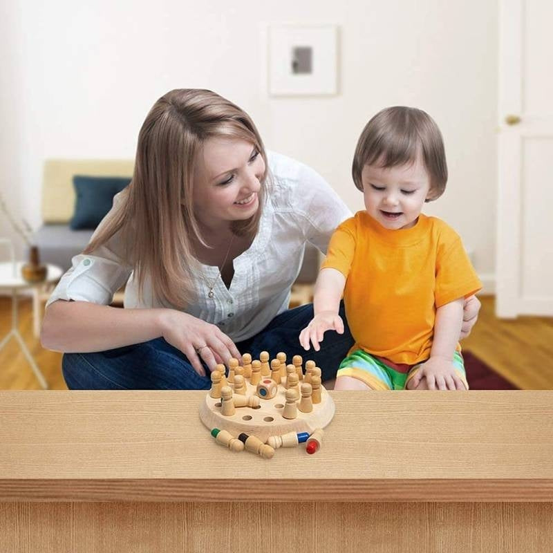 Wooden Memory Game