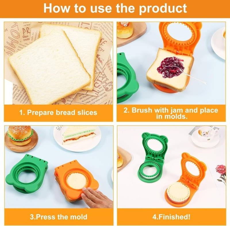 Round Sandwich Cutter and Sealer