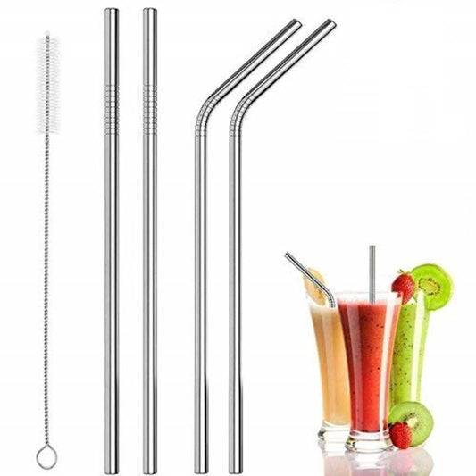 Steel straw Drinking 2 pc